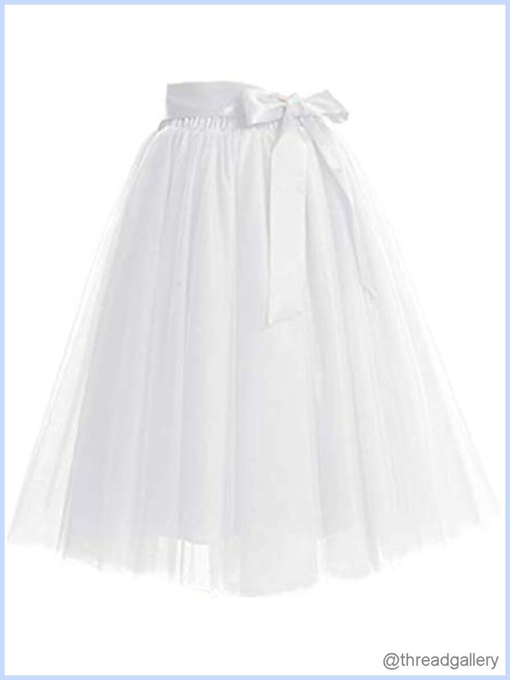 Plus Size A-Line Short Knee Length Tutu Tulle Wedding Prom Skirt